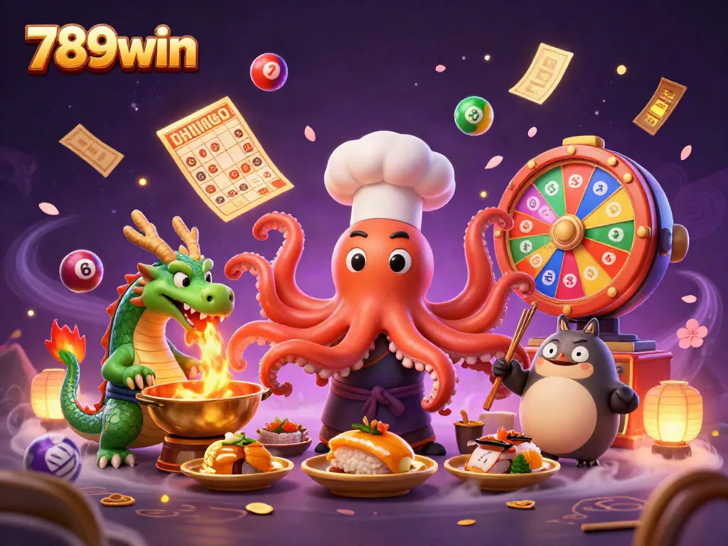 Experience exciting gameplay at 789win, where animated characters engage in thrilling casino action.