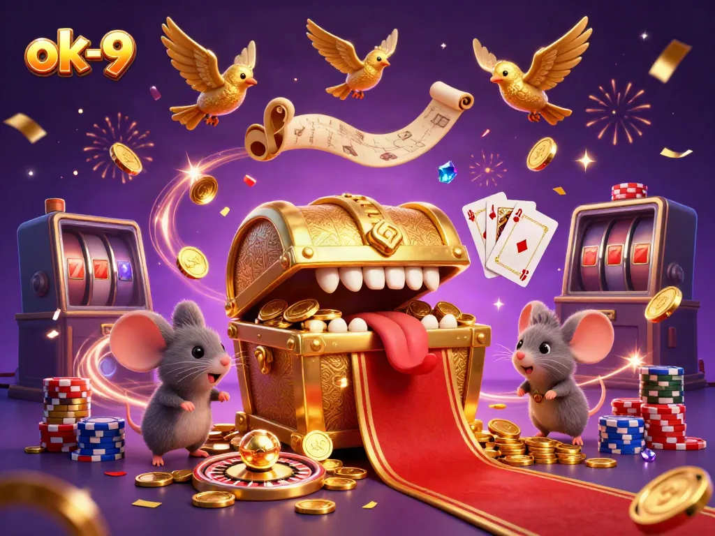 Engage in thrilling gameplay at ok-9 with dazzling treasures and dynamic casino elements.