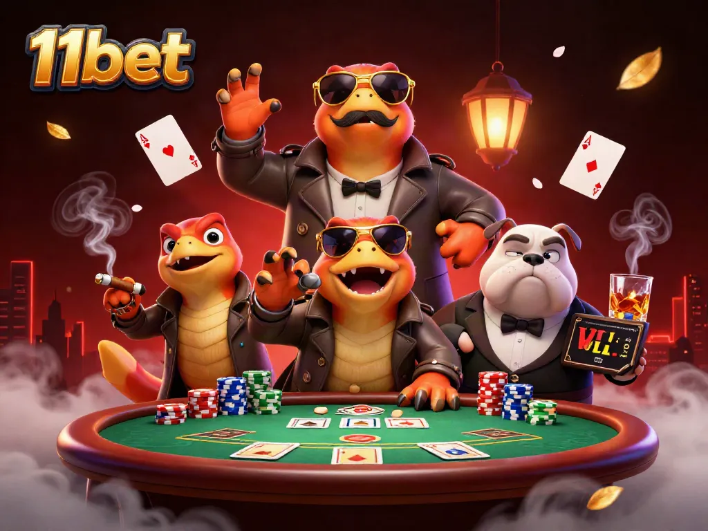 Bet big with 11bet as the raptors prepare for VIP casino action.